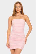 Load image into Gallery viewer, “Valentine” corset dress

