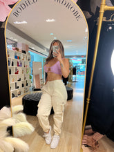 Load image into Gallery viewer, MADDI IVORY cargo PANTS
